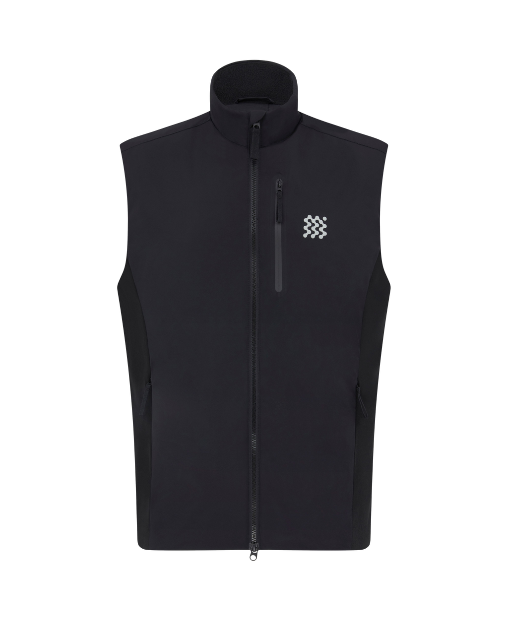 Local GOLF Simple Fleece VEST | Black