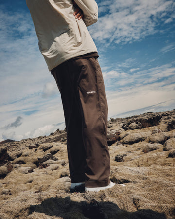 Manors Golf Stableford Trousers - Hickory Brown