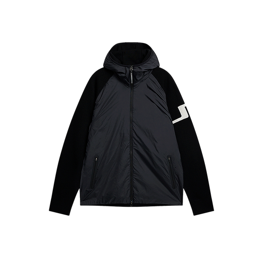 J.Lindeberg Cascade Hybrid Hood Jacket Black