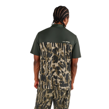 Malbon Golf Tour Divot Camo Polo