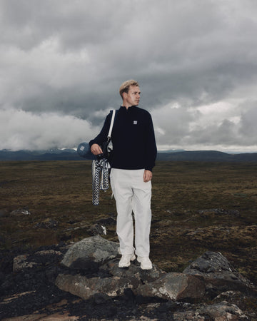 Manors Golf Merino Windbreaker - Midnight