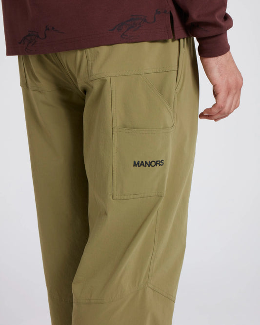 Manors Recycled Greenskeeper Trousers - Olive