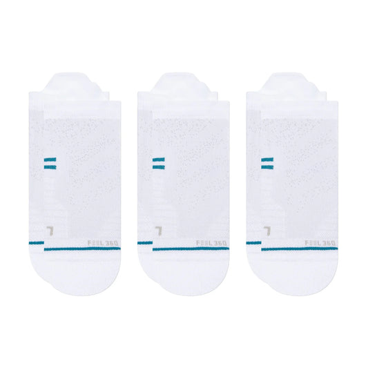 Stance Athletic Tab 3-Pack White Large