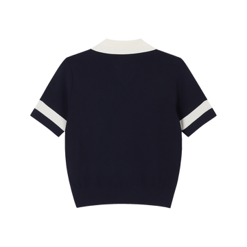 APC Golf Alfie Sweater - Navy - back