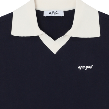 APC Golf Alfie Sweater - Navy - detail 1