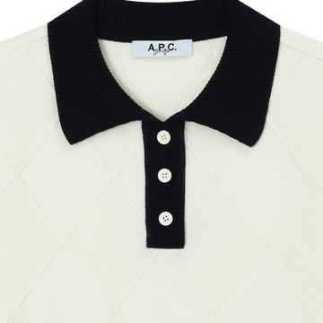 APC Golf Joie Sweater - Ivory - detail 1