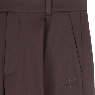 APC Golf Liam Pants - Brown - detail 2