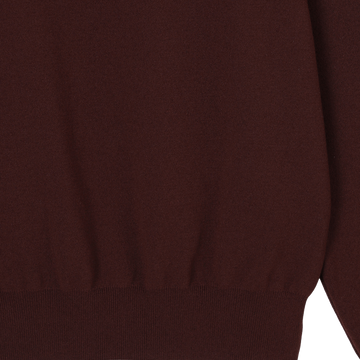 APC Golf Nathan Sweater - Burgundy - detail 3