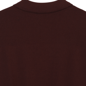 APC Golf Nathan Sweater - Burgundy - detail 4