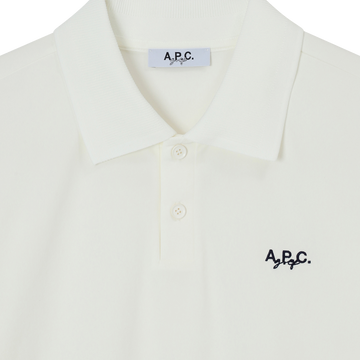 APC Golf Julien T-Shirt - White - detail 1