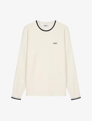 APC Golf Simon Sweater - White
