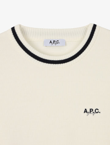 APC Golf Simon Sweater - White