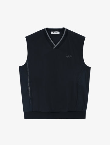 APC Golf Gaspard Vest - Navy