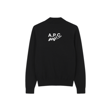 APC Golf Casey Sweater - Black - back