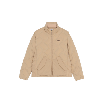 APC Golf Noah Down - Beige - front