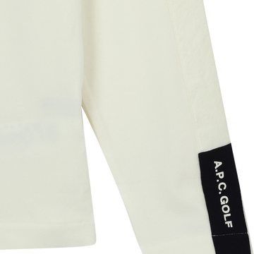 APC Golf Simon Baselayer - Ivory - detail 3
