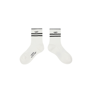 APC Golf Simon Socks - White
