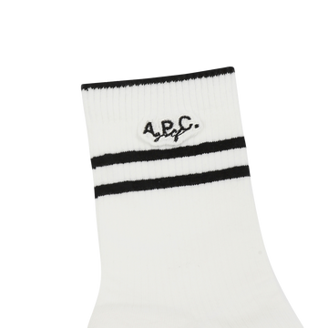 APC Golf Simon Socks - White