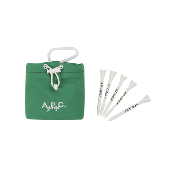 APC Golf Lili Tee Pouch - Vert