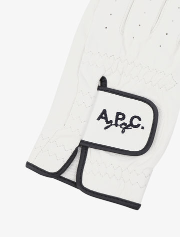 APC Golf Joseph Men's Gloves - White