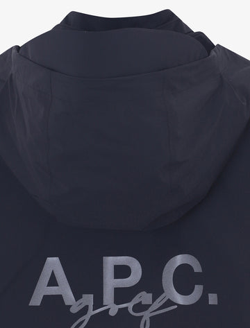 APC Golf Gabin Rain Jumper - Black