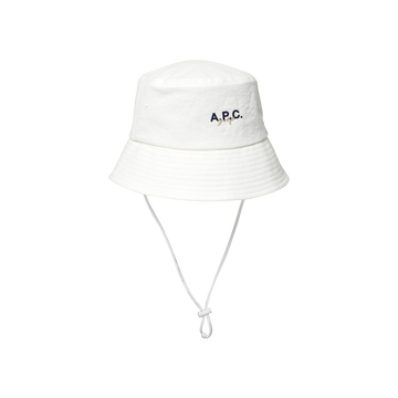 APC Golf Jean Bucket Hat - White
