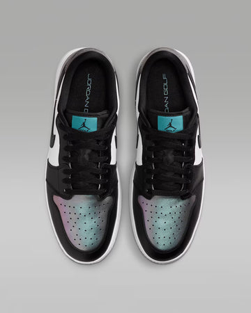 Air Jordan 1 Low G Spiked Golf Shoes - Mineral Teal/White/Black