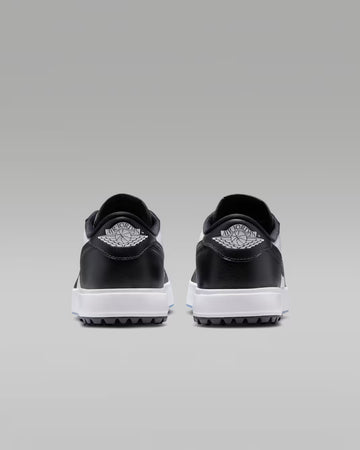 Air Jordan 1 Low G Spiked Golf Shoes - White/White/Black