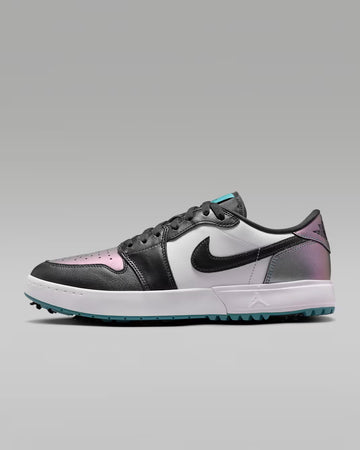Air Jordan 1 Low G Spiked Golf Shoes - Mineral Teal/White/Black