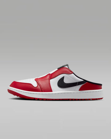 Nike Air Jordan Mule Golf "Chicago" White/ Varsity Red/ Black