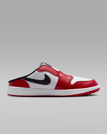 Nike Air Jordan Mule Golf "Chicago" White/ Varsity Red/ Black