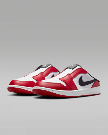 Nike Air Jordan Mule Golf "Chicago" White/ Varsity Red/ Black