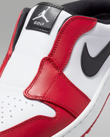 Nike Air Jordan Mule Golf "Chicago" White/ Varsity Red/ Black
