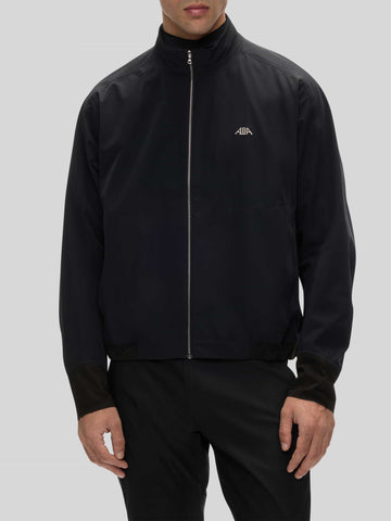 Alba Golf Crest Jacket - Black