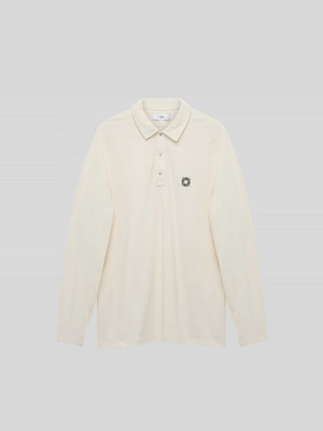 Alba Golf Voar LS Polo - Ivory