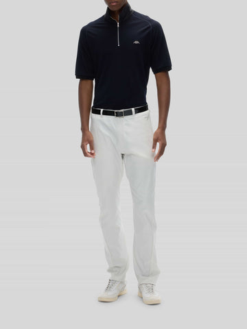 Alba Golf Grian SS Quarter Zip Polo - Navy Blue