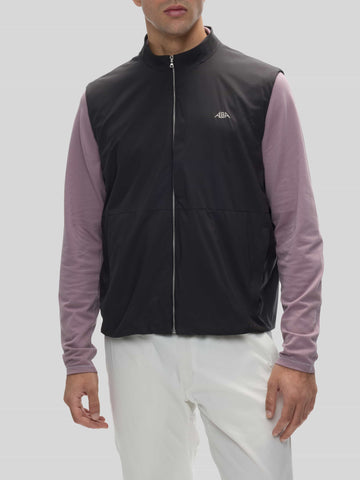 Alba Golf Glen Padded Vest - Chocolate Brown