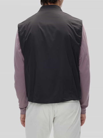 Alba Golf Glen Padded Vest - Chocolate Brown