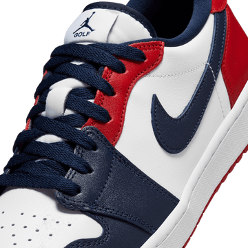Nike Air Jordan 1 Low Golf White Red Blue Bisque Golf