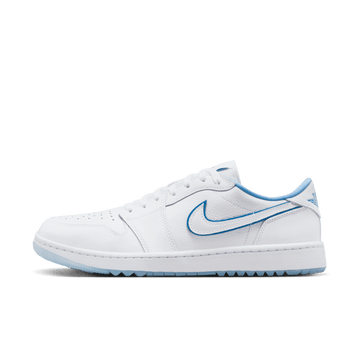 Air Jordan 1 Low G - White/Blue – Bisque Golf Air Jordan 1 Low G - White/Blue – Bisque Golf