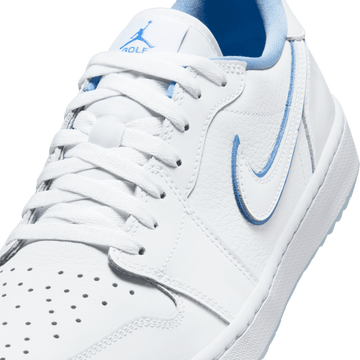 Air Jordan 1 Low G - White/Blue – Bisque Golf Air Jordan 1 Low G - White/Blue – Bisque Golf