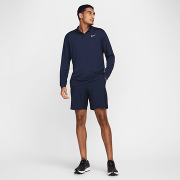 Nike Dri-FIT Victory Long-Sleeve Polo - Obsidian