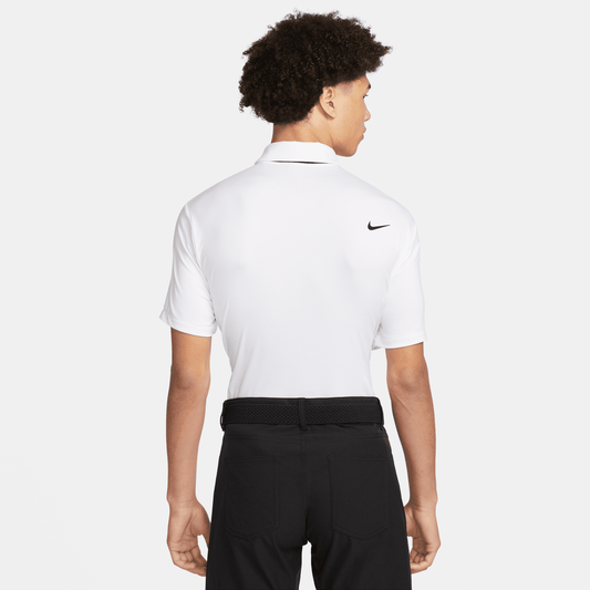 Nike Dri-FIT Tour Men's Solid Golf Polo White