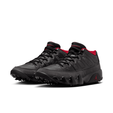 Nike Air Jordan 9 Golf Black/Dark Charcoal-True Red 'Shadow'