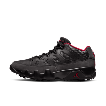 Nike Air Jordan 9 Golf Black/Dark Charcoal-True Red 'Shadow Nike Air Jordan 9 Golf Black/Dark Charcoal-True Red 'Shadow