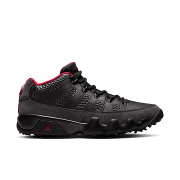 Nike Air Jordan 9 Golf Black/Dark Charcoal-True Red 'Shadow'