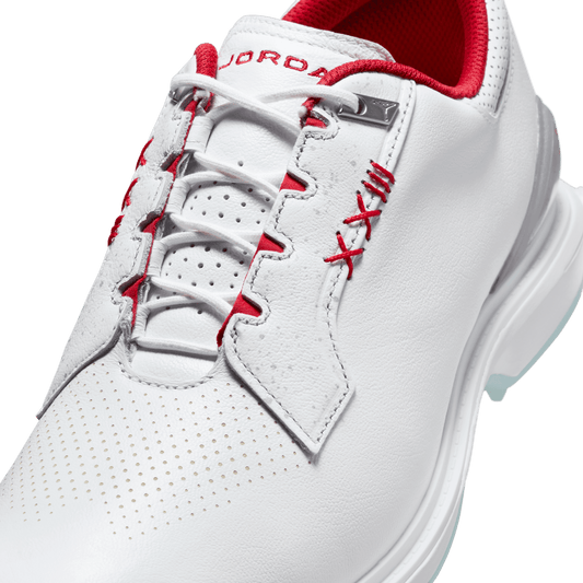 Jordan ADG 5 Golf Shoes White/Fire Red