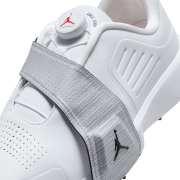 Nike Air Jordan Rev White/Metallic Silver – Bisque Golf
