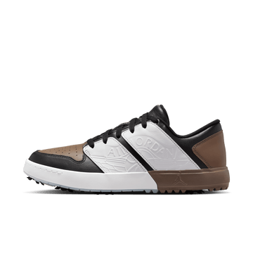 Nike Jordan Nu Retro 1G - Black/White/Palomino – Bisque Golf Nike Jordan Nu Retro 1G - Black/White/Palomino – Bisque Golf