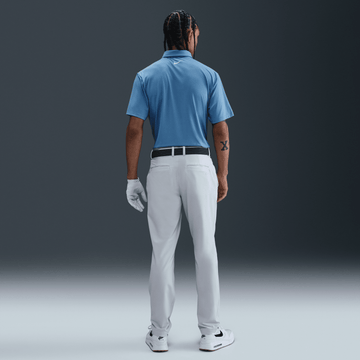 Nike M Dri-FIT Tour Solid Polo - Blue Beyond/White
